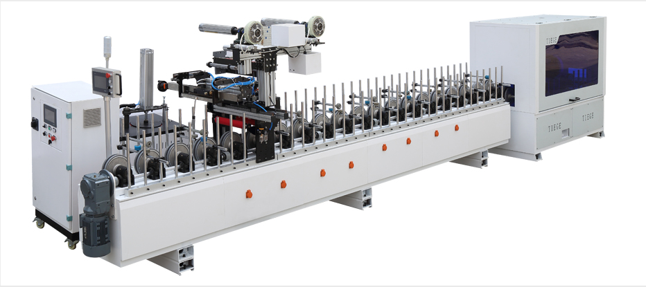PUR Glue Profile Wrapping Machine