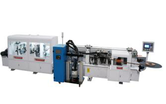 What is the straight edge banding machine and the profiled edge banding machine?