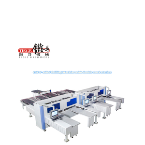 CNC 6-sided Drilling Machine Line with Double Work Station