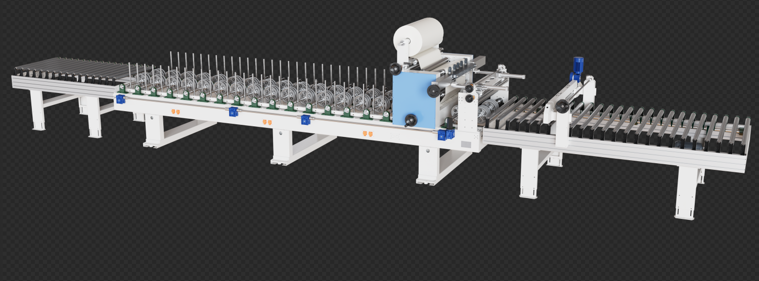 PUR lamination and wrapping machine