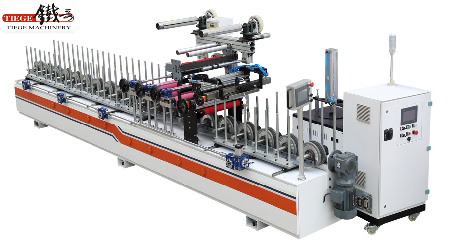 The Future of Door Frame Production - Door Frame PUR Wrapping Machine