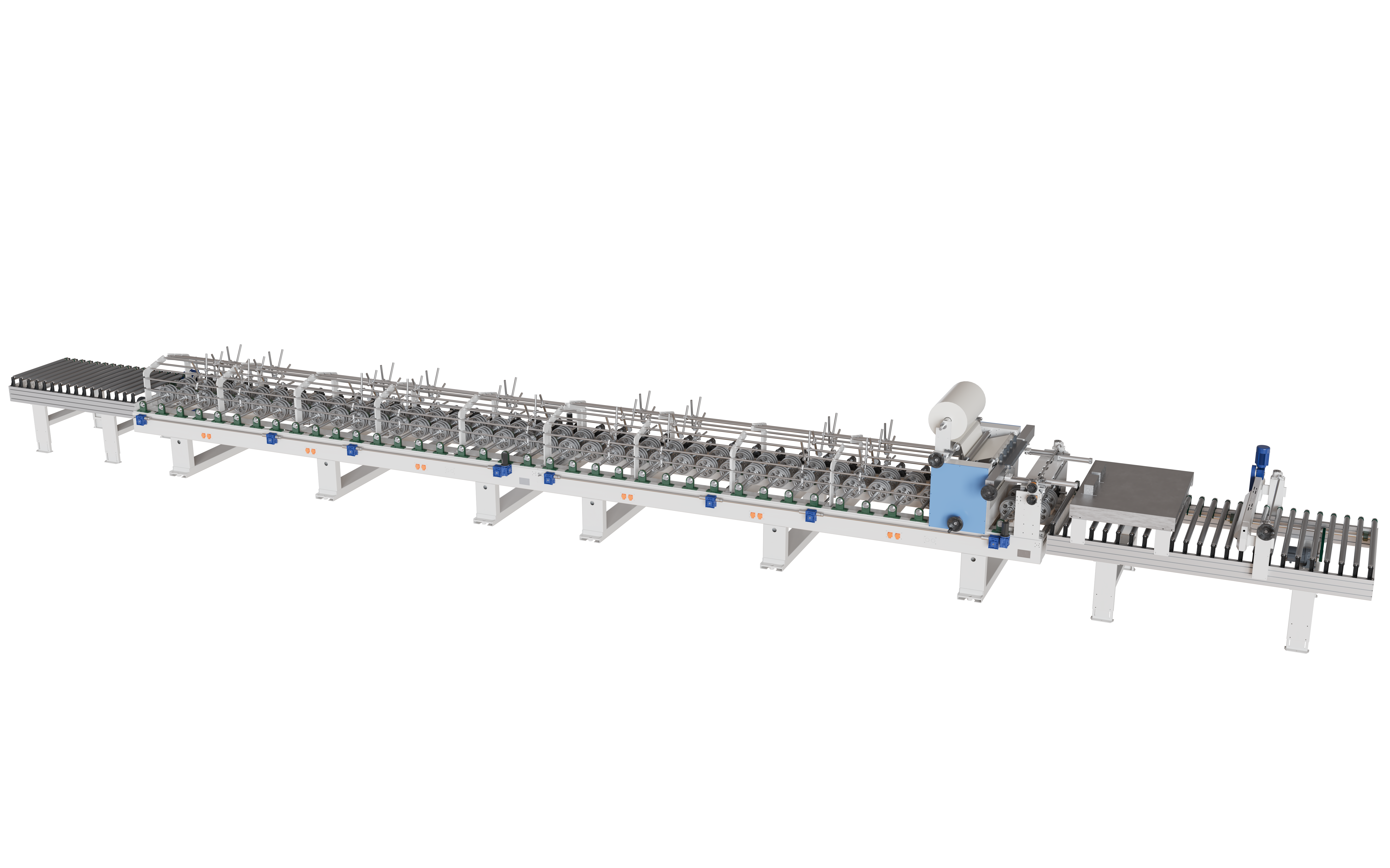 Groove wrapping and lamination machine factory