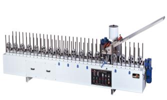 High-quality Hotmelt Profile Wrapping Machine for Woodworking Machinery